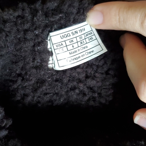 Ugg Australia Women Bellvue II Leather Ankle Booties shoes sz 7.5 - Picture 14 of 15